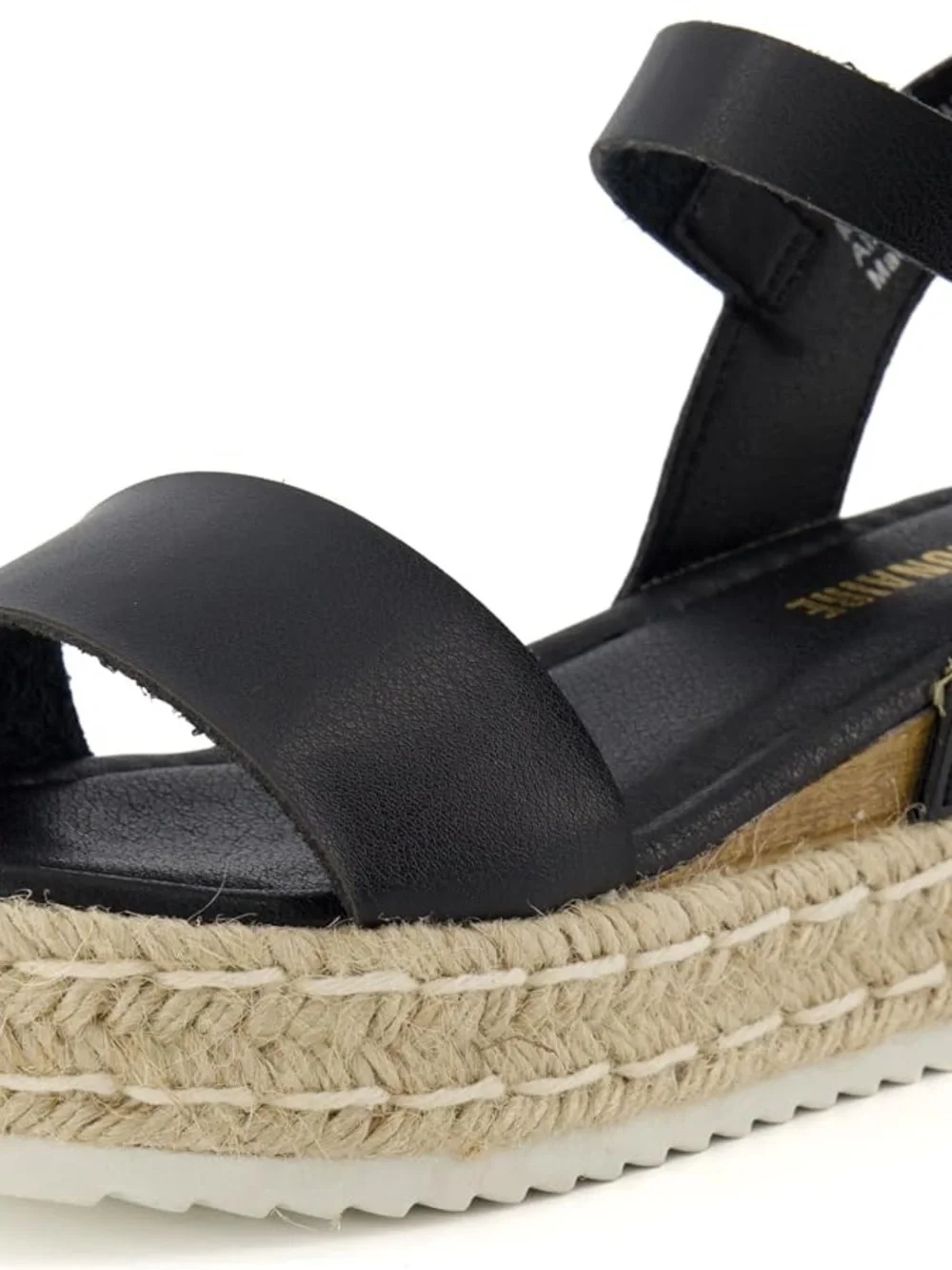 Cushionaire black espadrille